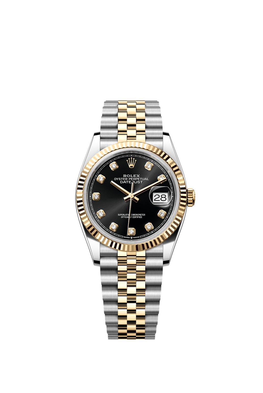 Datejust 36 – Oystersteel and yellow gold