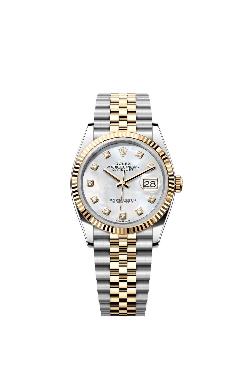 Datejust 36 – Oystersteel and yellow gold