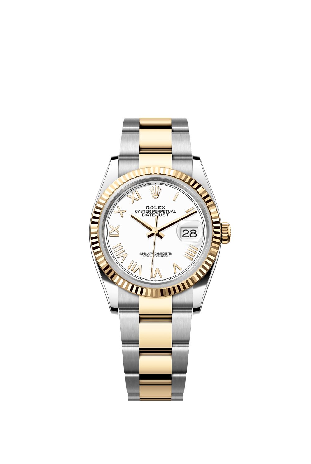Datejust 36 – Oystersteel and yellow gold