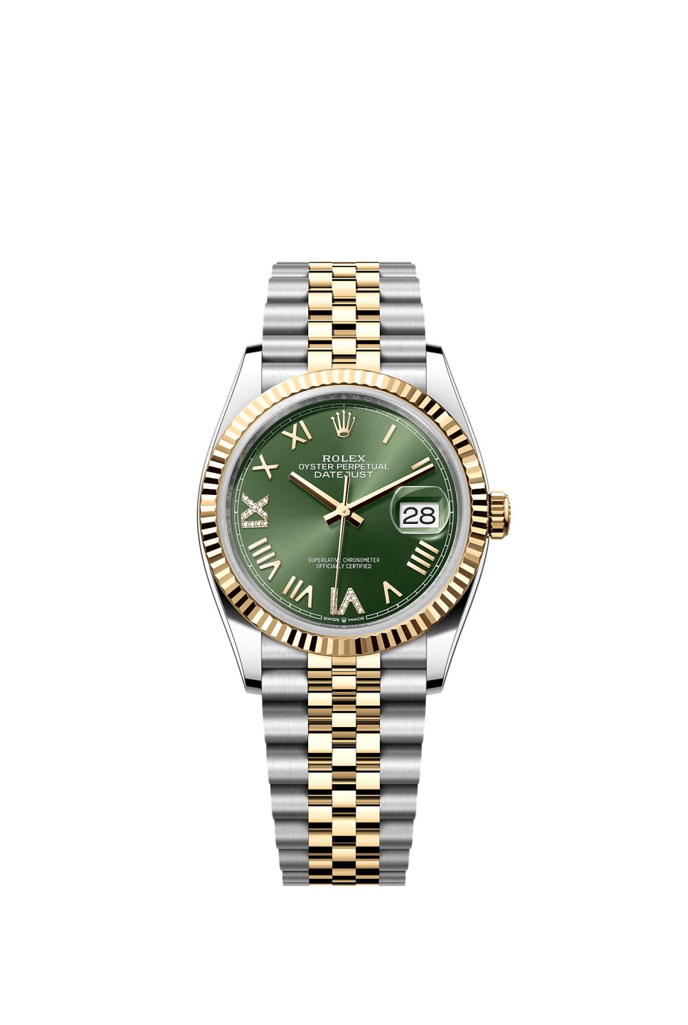 Datejust 36 – Oystersteel and yellow gold
