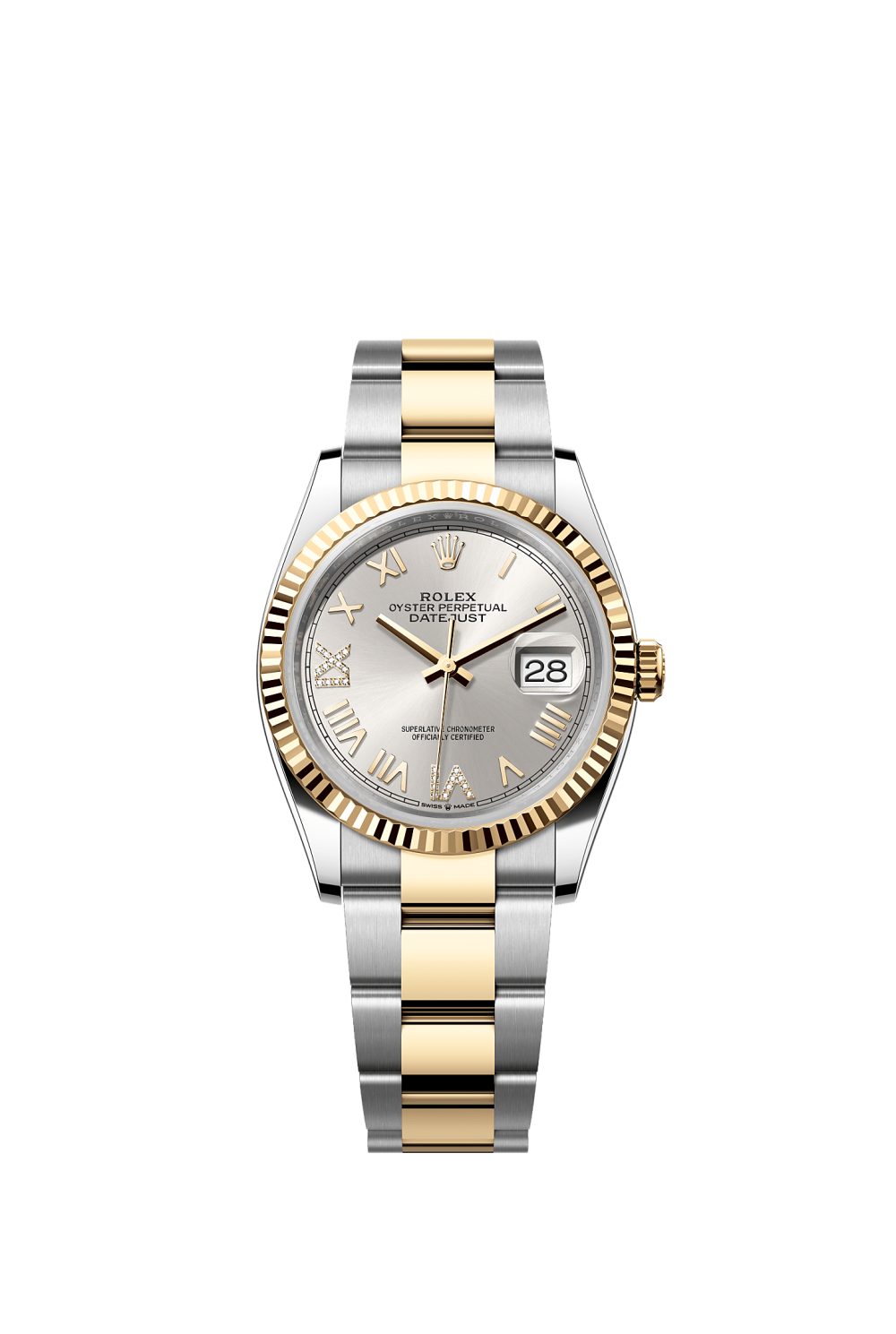 Datejust 36 – Oystersteel and yellow gold
