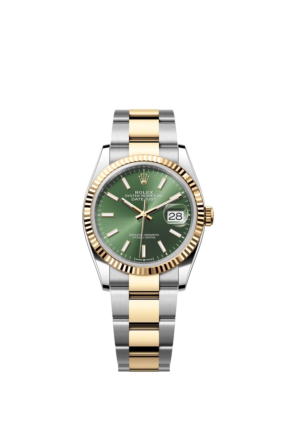 Datejust 36 – Oystersteel and yellow gold
