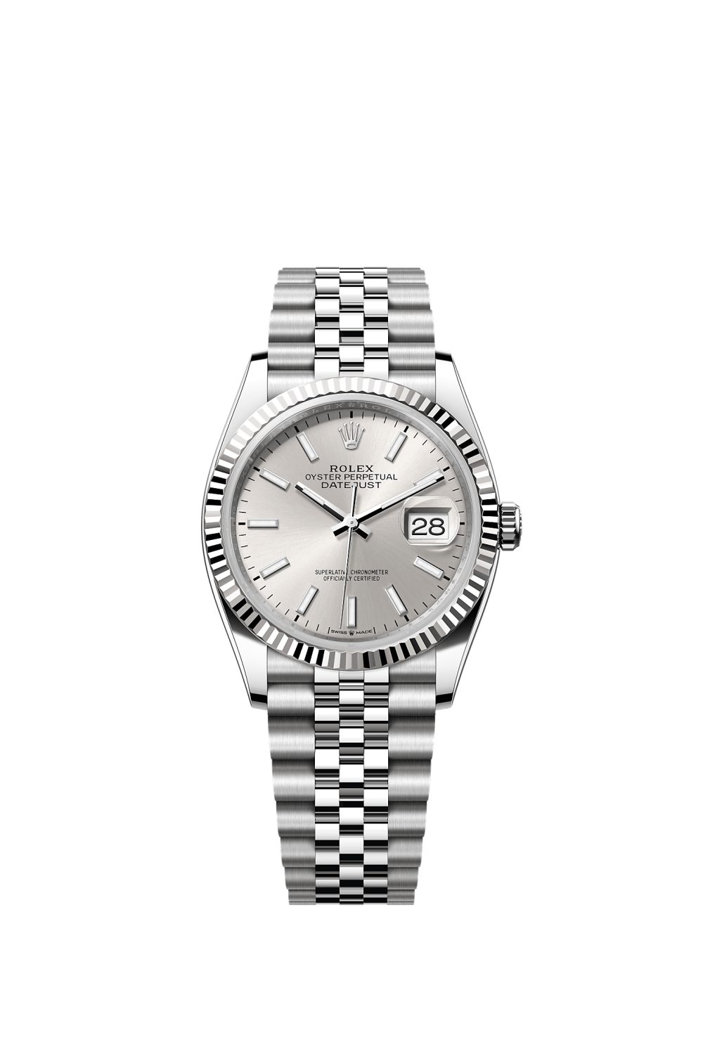 Datejust 36 – Oystersteel and white gold