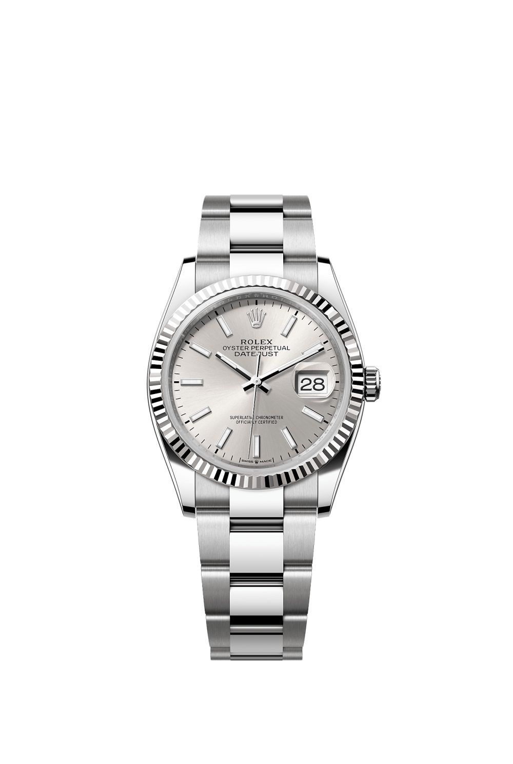 Datejust 36 – Oystersteel and white gold