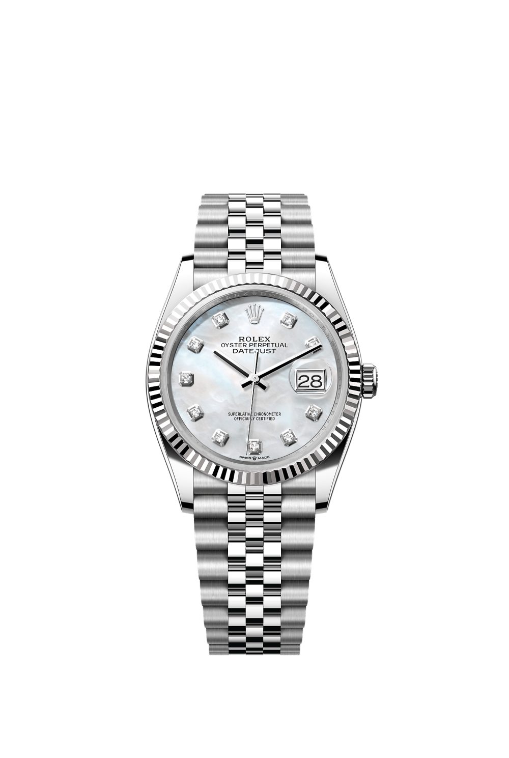 Datejust 36 – Oystersteel and white gold