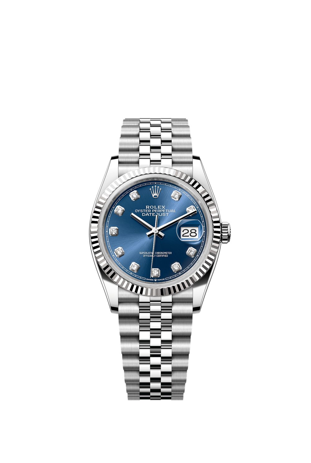 Datejust 36 – Oystersteel and white gold