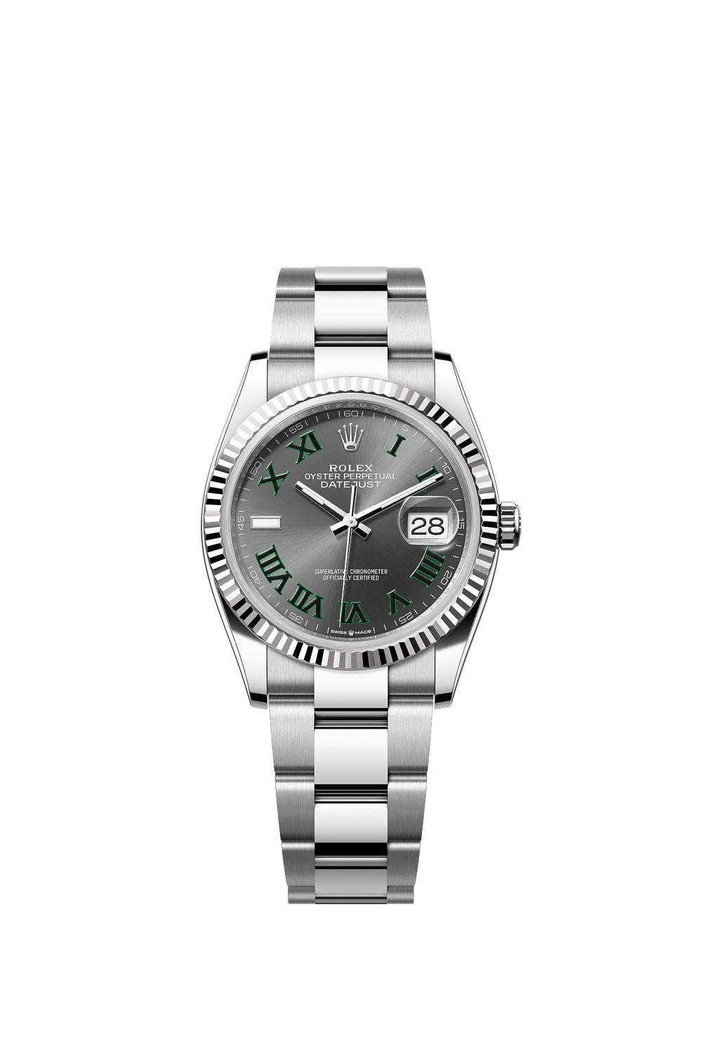 Datejust 36 – Oystersteel and white gold