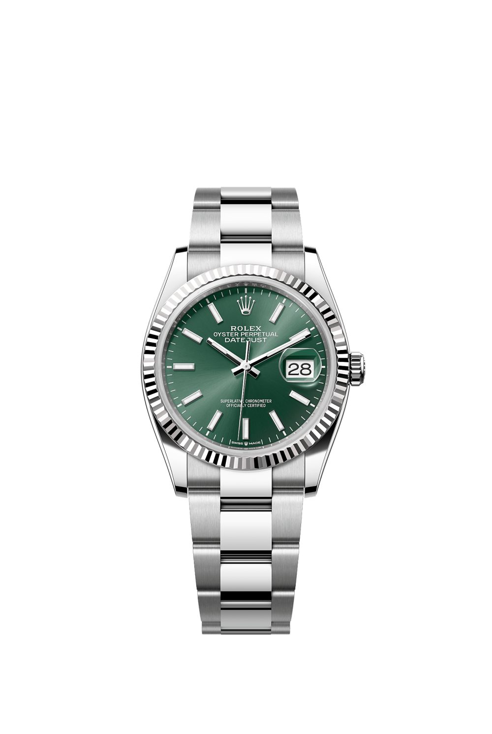 Datejust 36 – Oystersteel and white gold