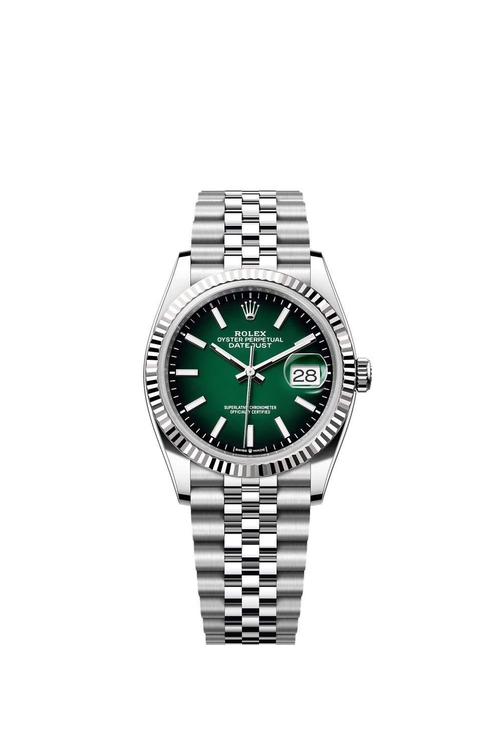 Datejust 36 – Oystersteel and white gold