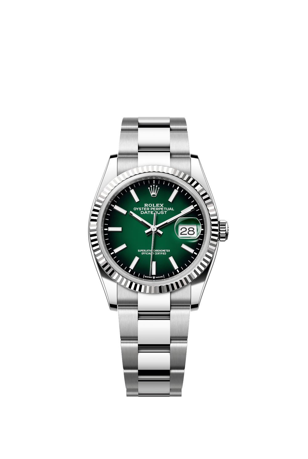 Datejust 36 – Oystersteel and white gold