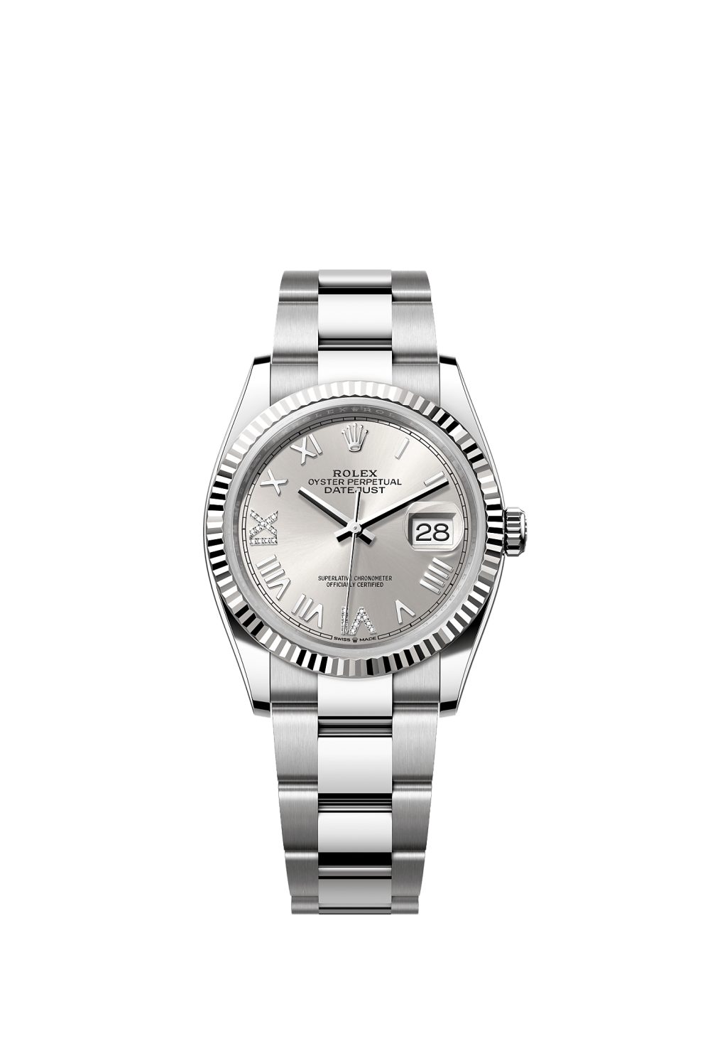 Datejust 36 – Oystersteel and white gold