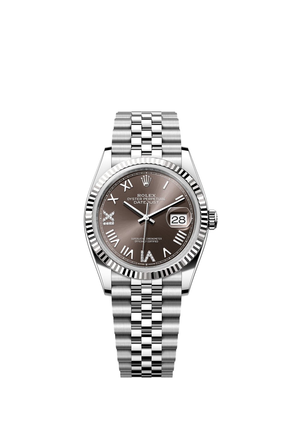Datejust 36 – Oystersteel and white gold