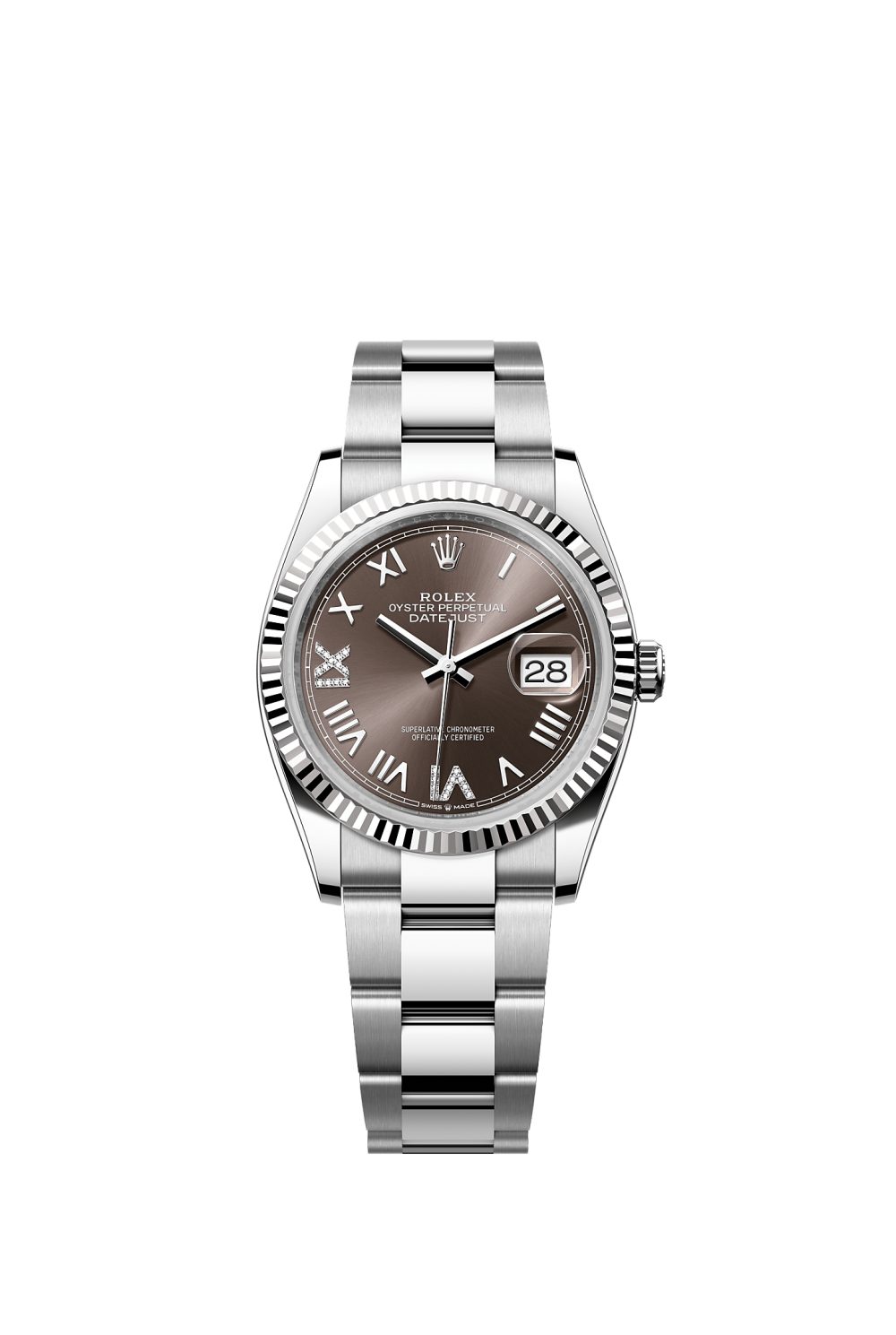 Datejust 36 – Oystersteel and white gold