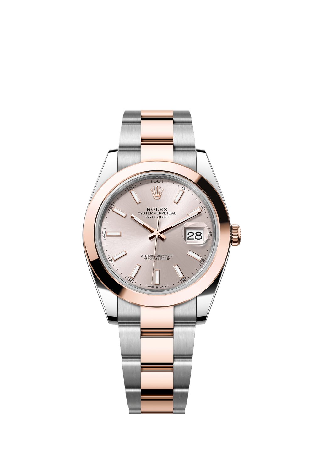 Datejust 41 – Oystersteel and Everose gold