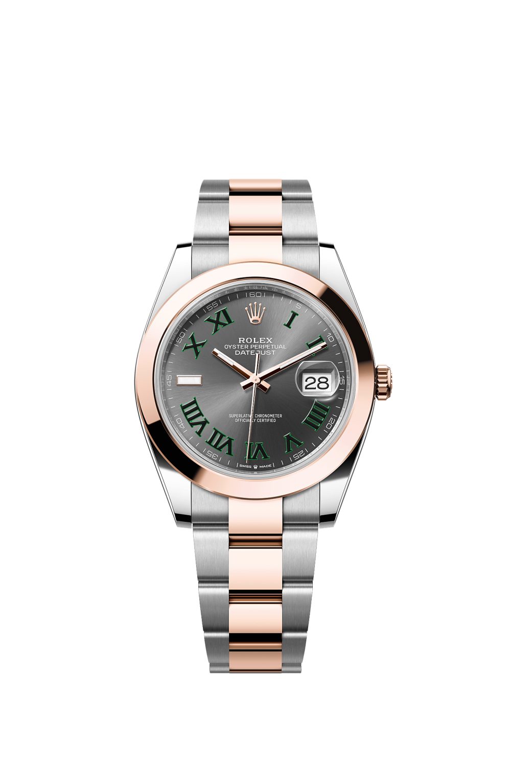 Datejust 41 – Oystersteel and Everose gold