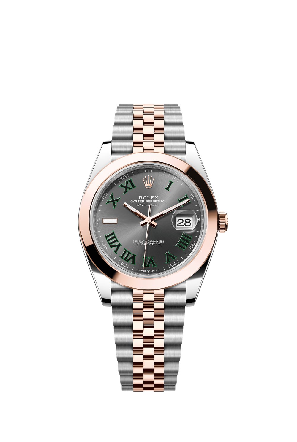 Datejust 41 – Oystersteel and Everose gold