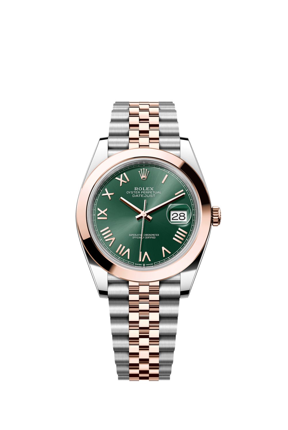 Datejust 41 – Oystersteel and Everose gold