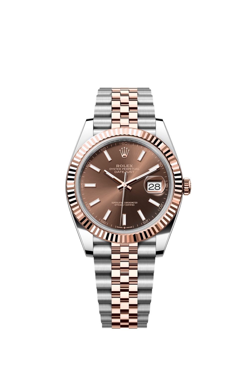 Datejust 41 – Oystersteel and Everose gold