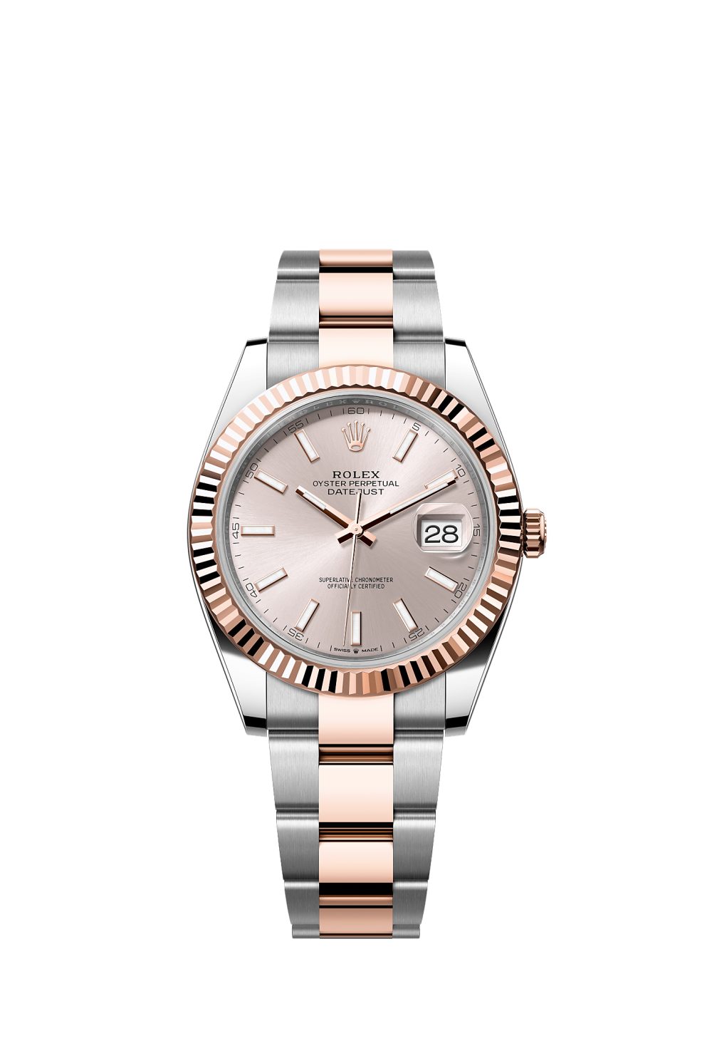 Datejust 41 – Oystersteel and Everose gold