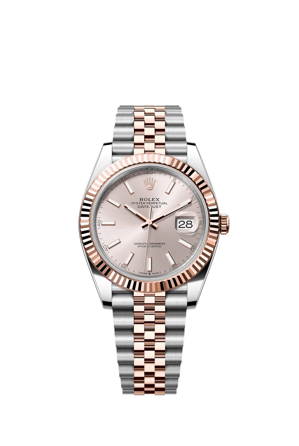 Datejust 41 – Oystersteel and Everose gold