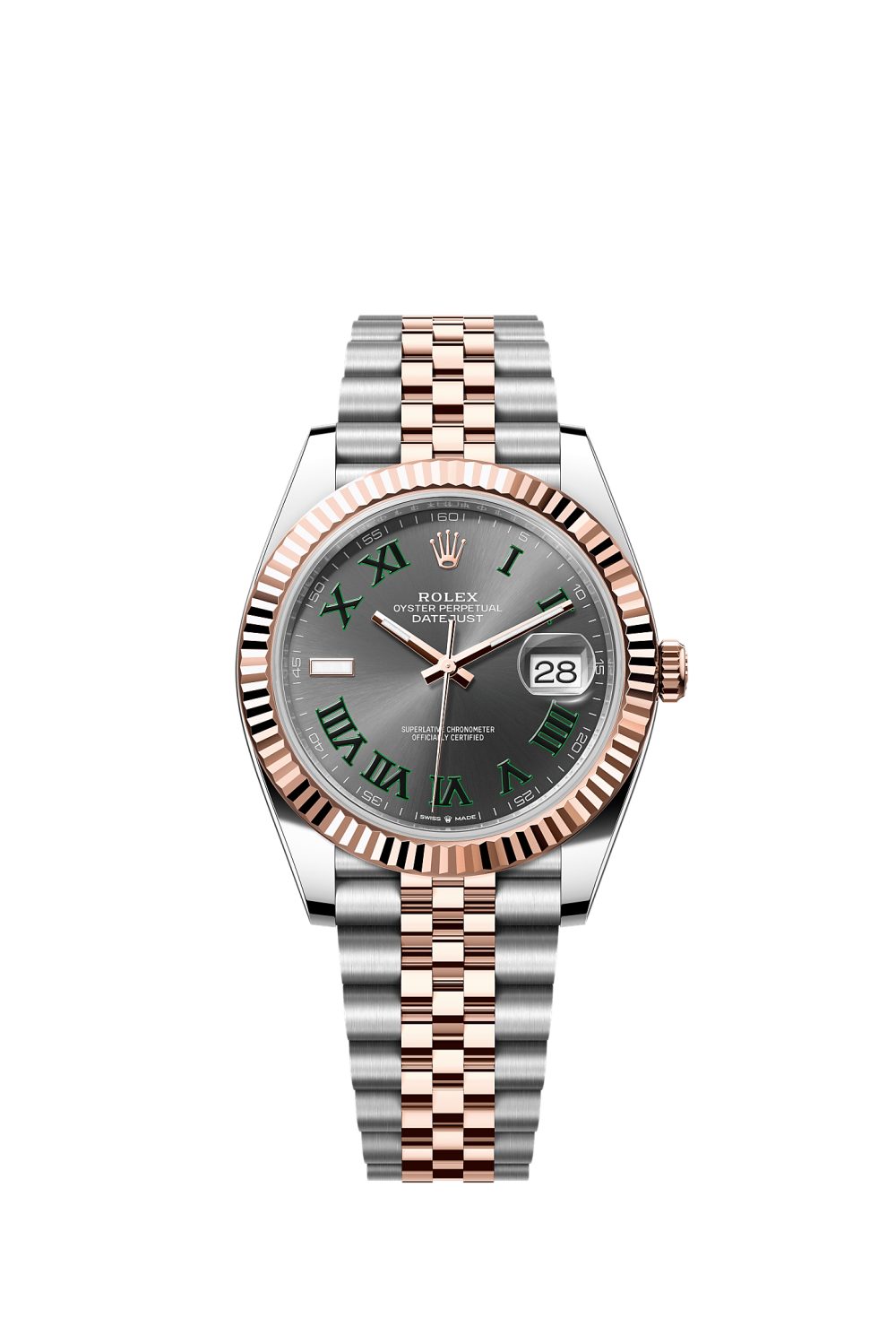 Datejust 41 – Oystersteel and Everose gold
