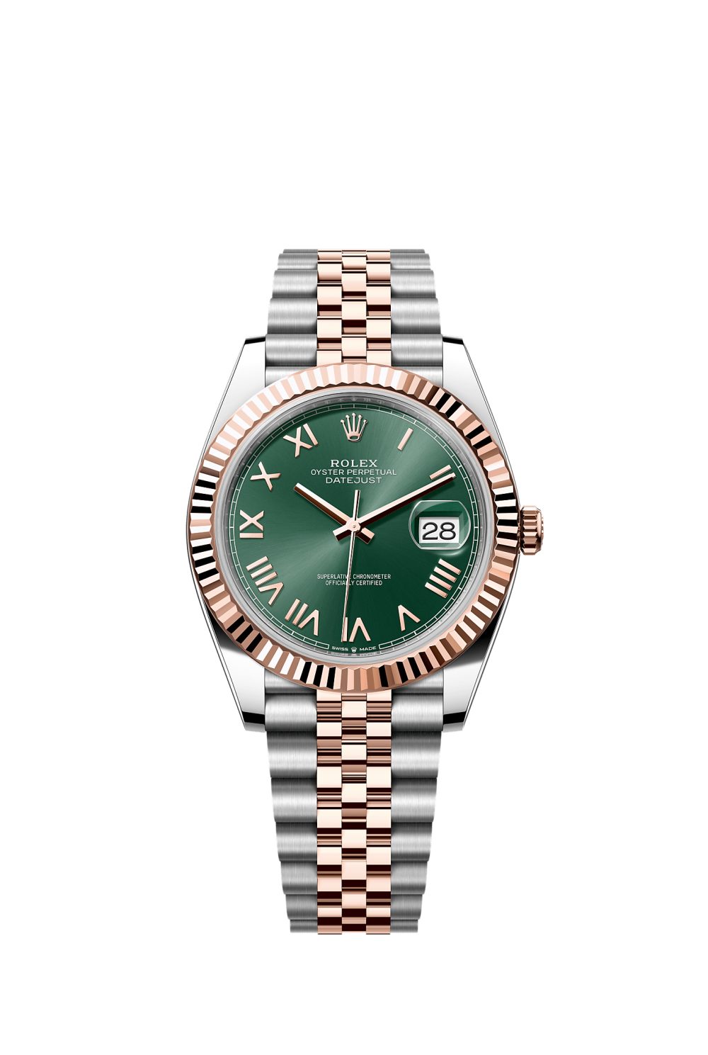 Datejust 41 – Oystersteel and Everose gold
