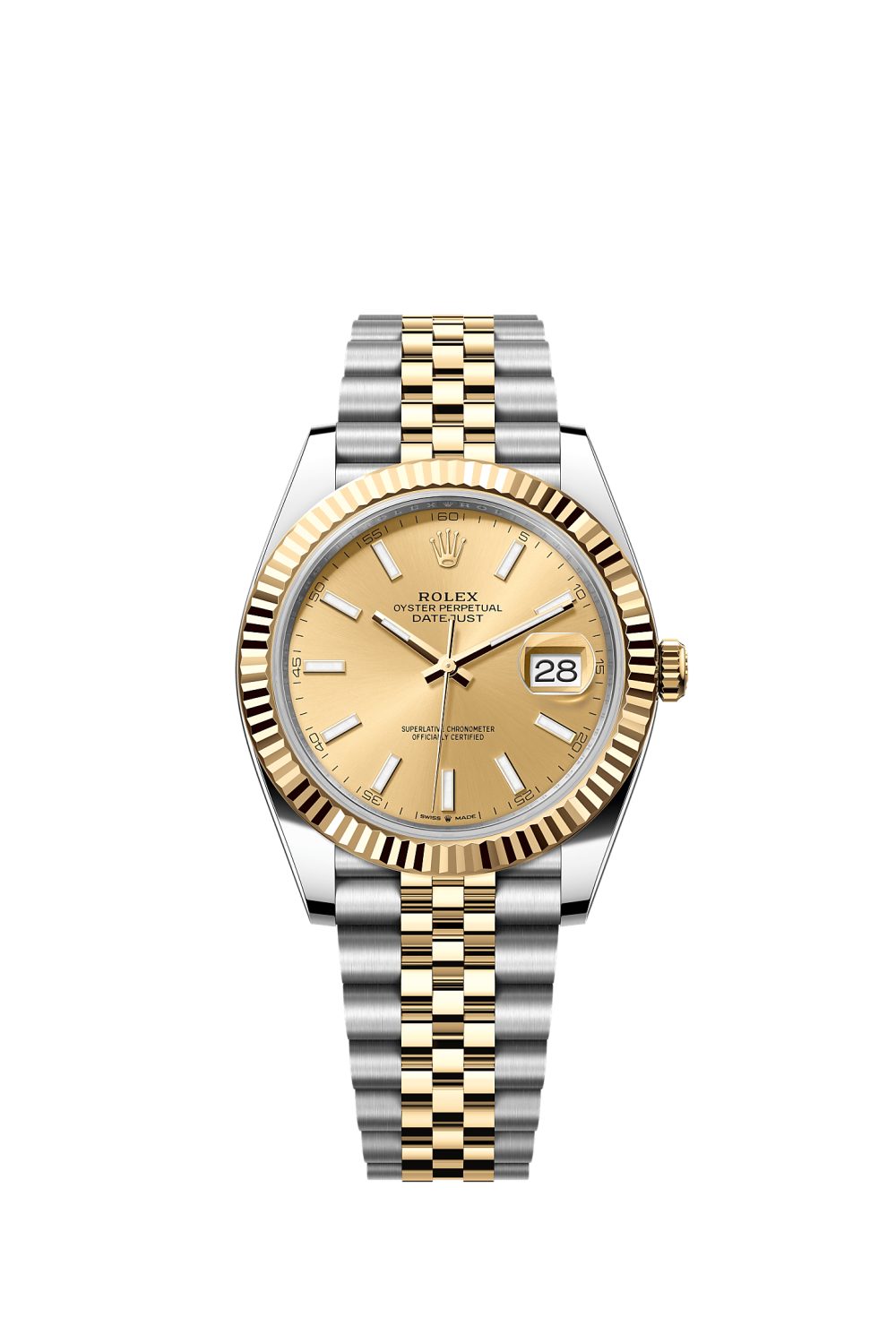 Datejust 41 – Oystersteel and yellow gold