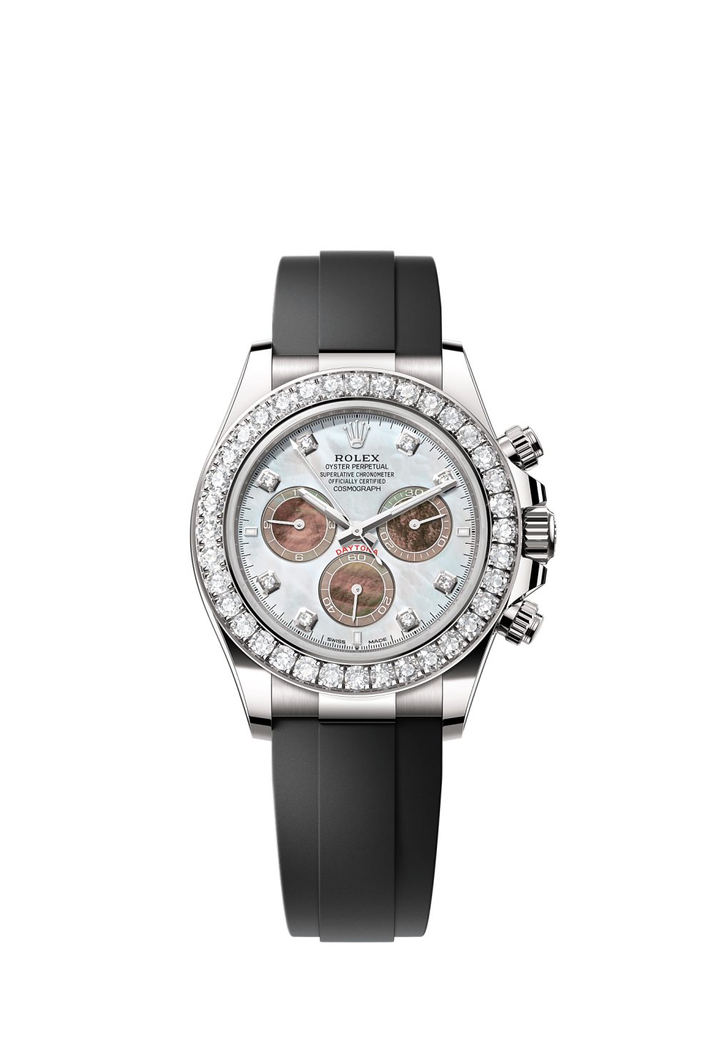 Cosmograph Daytona – white gold and diamonds