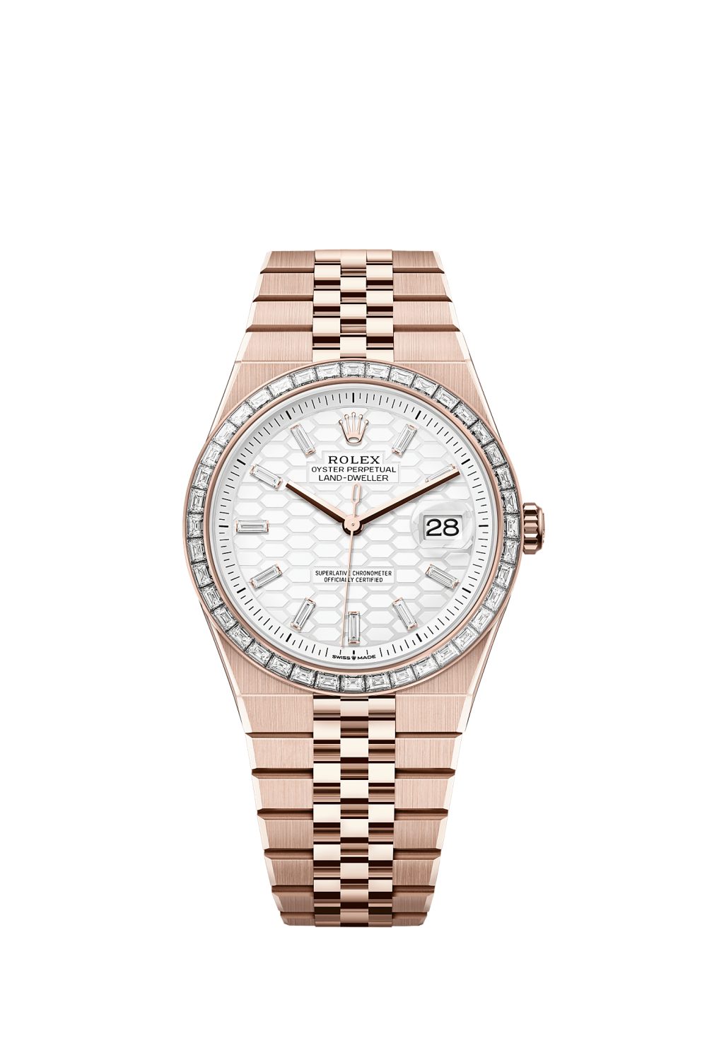 Land-Dweller 40 – Everose gold and diamonds