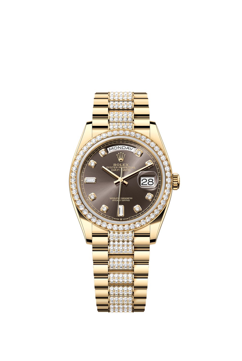 Day-Date 36 – yellow gold and diamonds