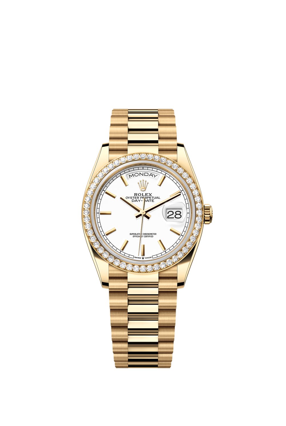 Day-Date 36 – yellow gold and diamonds
