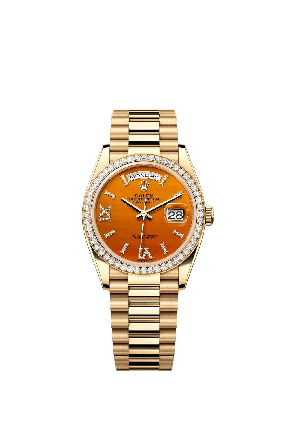 Day-Date 36 – yellow gold and diamonds