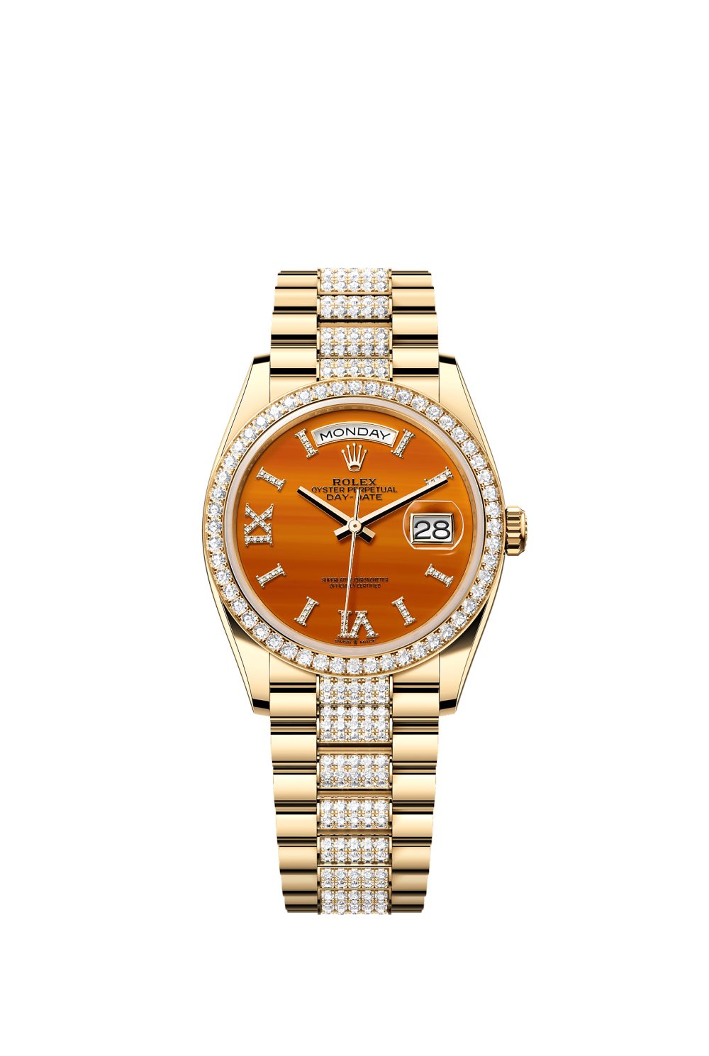 Day-Date 36 – yellow gold and diamonds
