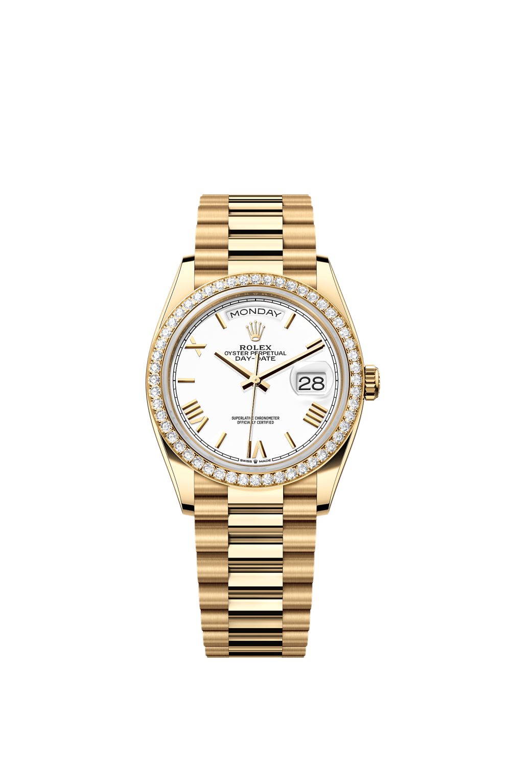 Day-Date 36 – yellow gold and diamonds