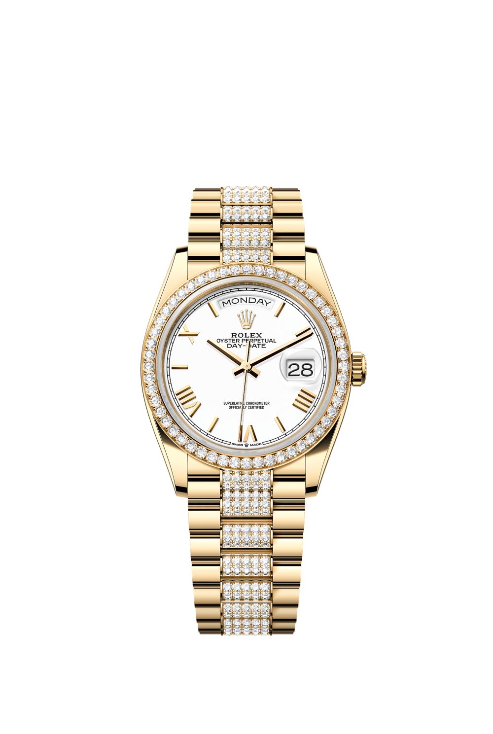 Day-Date 36 – yellow gold and diamonds