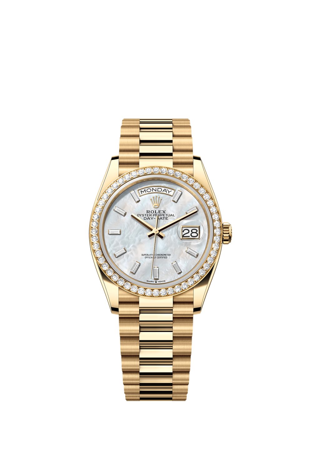 Day-Date 36 – yellow gold and diamonds