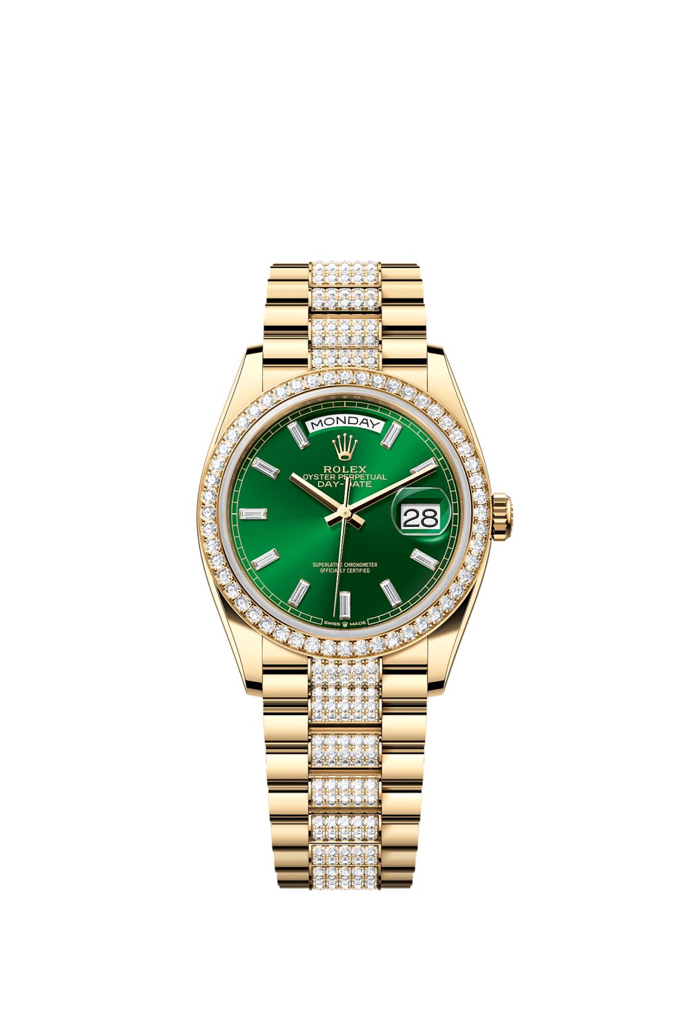 Day-Date 36 – yellow gold and diamonds
