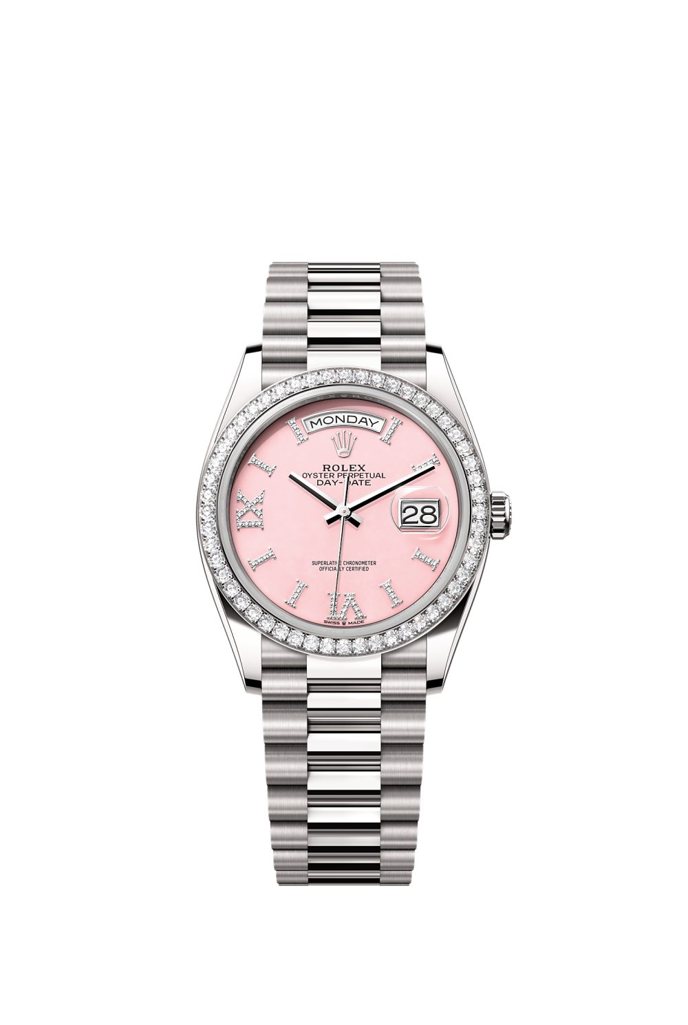 Day-Date 36 – white gold and diamonds