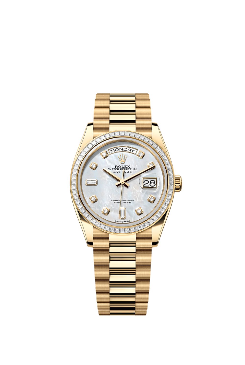 Day-Date 36 – yellow gold and diamonds