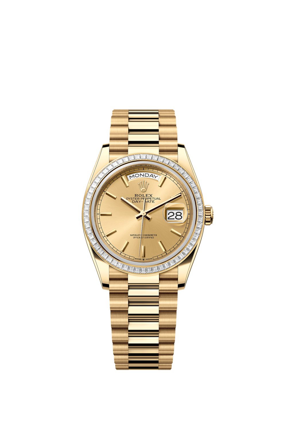 Day-Date 36 – yellow gold and diamonds