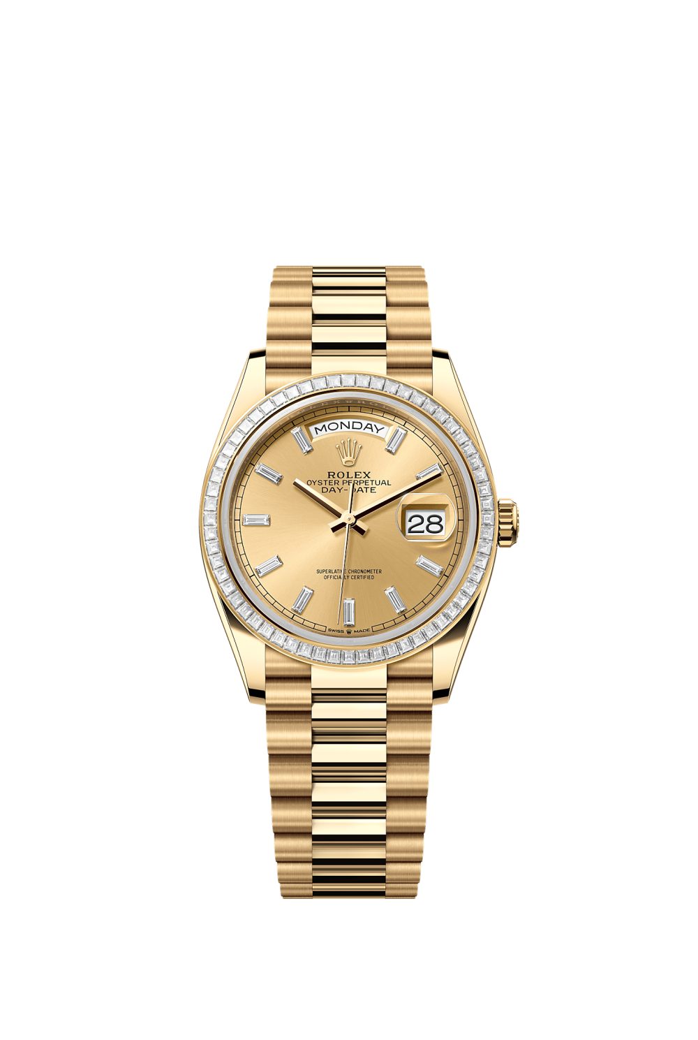 Day-Date 36 – yellow gold and diamonds