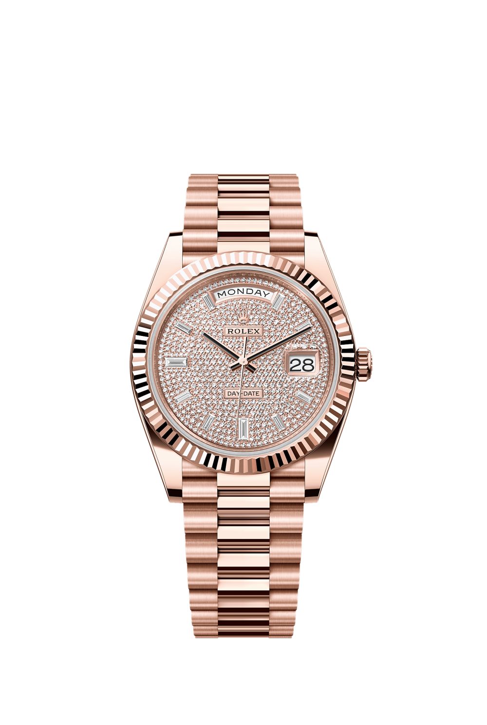 Day-Date 40 – Everose gold