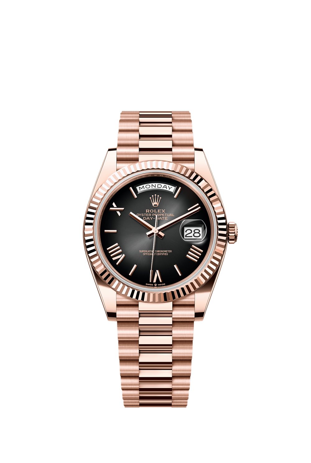 Day-Date 40 – Everose gold
