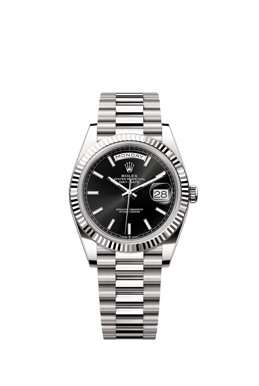 Day-Date 40 – white gold