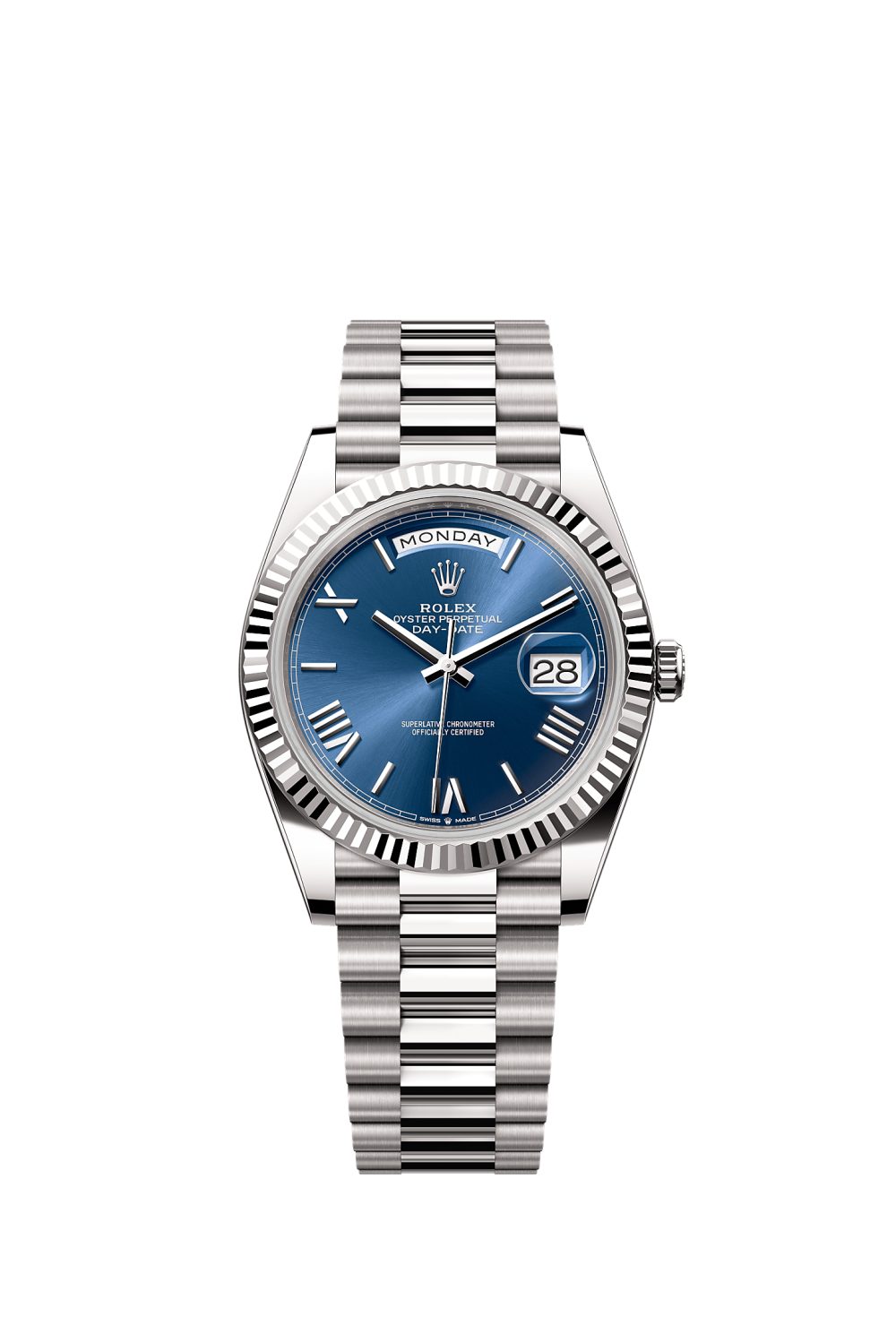 Day-Date 40 – white gold