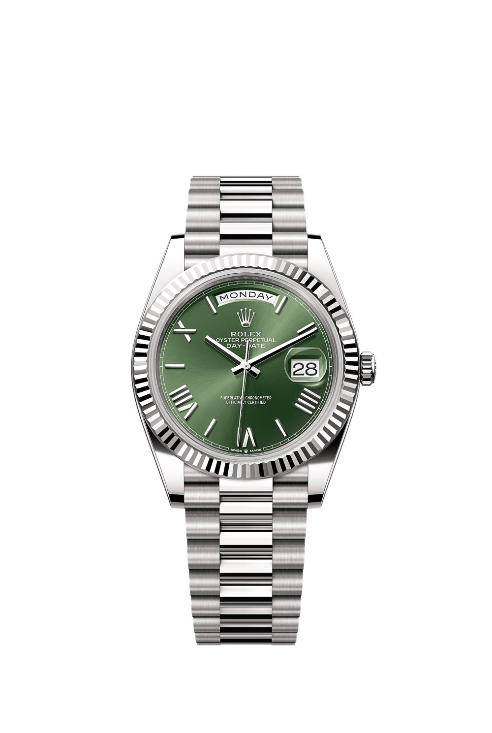Day-Date 40 – white gold