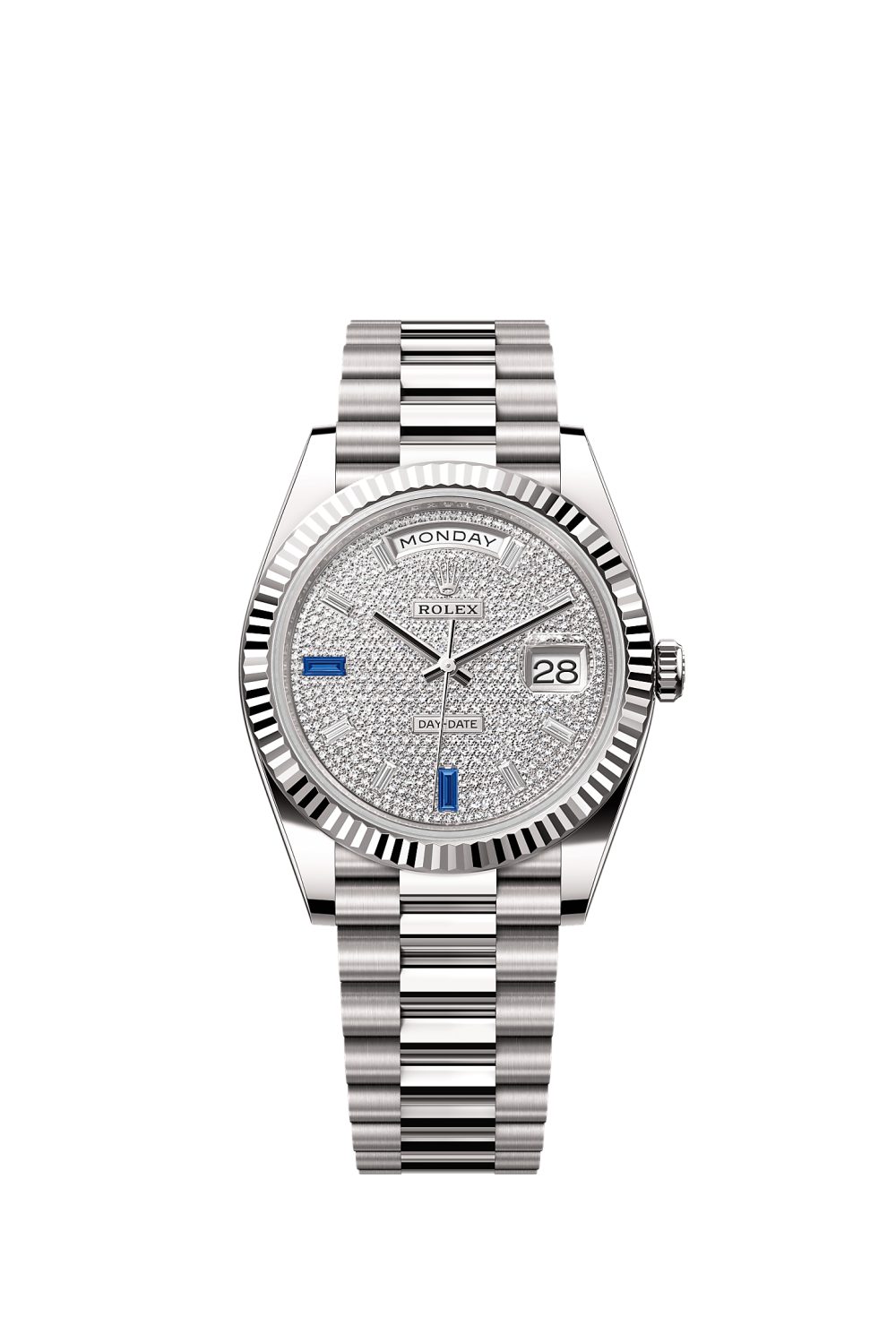 Day-Date 40 – white gold