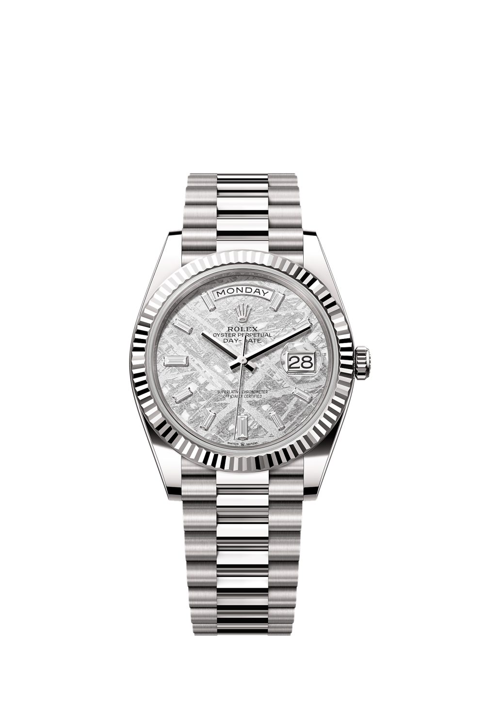 Day-Date 40 – white gold