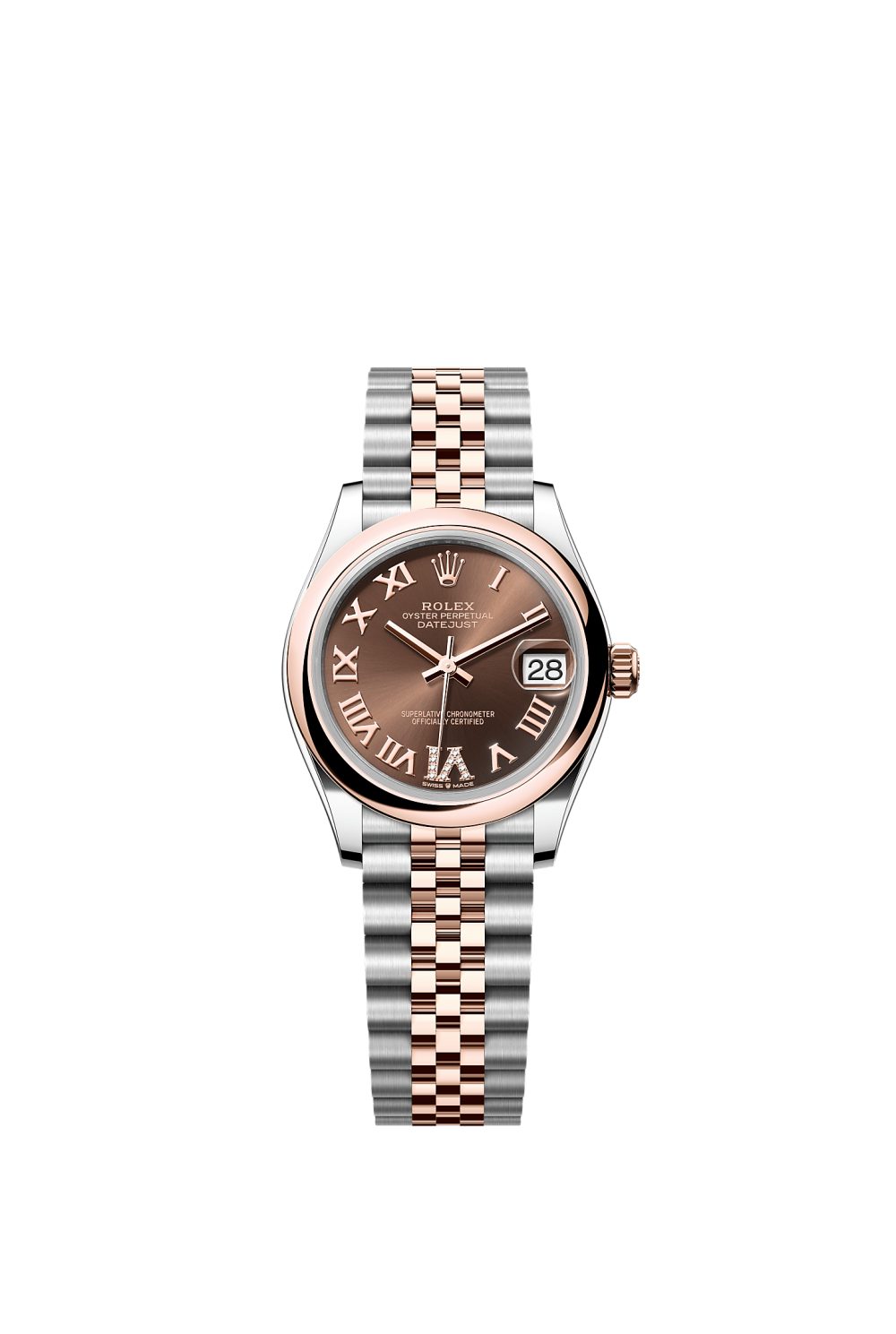 Datejust 31 – Oystersteel and Everose gold