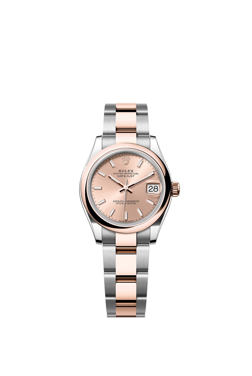 Datejust 31 – Oystersteel and Everose gold